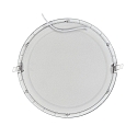 nobil� Indbygget downlight LED PANEL FLAT 300 R 830 350MA PRISM rund, UGR < 19, ekskl. str�mforsyning IP20, mat, titan d�mpbar