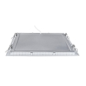 nobil� Indbygget downlight LED PANEL FLAT 300 Q 830 350MA PRISM firkantet, UGR < 19, ekskl. str�mforsyning IP20, mat, titan d�mpbar