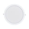 Indbygget downlight LED PANEL FLAT 300 R SCCT 350MA PRISM rund, CCT Switch, UGR < 19, ekskl. str�mforsyning IP20, hvid d�mpbar