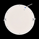 nobil� Indbygget downlight LED PANEL FLAT 300 R SCCT 350MA PRISM rund, CCT Switch, UGR < 19, ekskl. str�mforsyning IP20, hvid d�mpbar