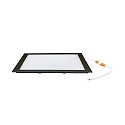nobil� Indbygget downlight LED PANEL FLAT 300 Q SCCT 350MA PRISM firkantet, CCT Switch, UGR < 19, ekskl. str�mforsyning IP20