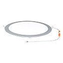 nobil� recessed downlight LED PANEL FLAT 300 R TUN 827-865 350MA PRISM round, tunable white, UGR < 19, excl. LED driver IP20, mat