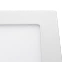 nobil� overflade downlight LED PANEL FLAT 170 Q SCCT DIM firkantet, CCT Switch IP44, hvid d�mpbar