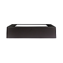 nobil� overflade downlight LED PANEL FLAT 170 Q SCCT MP firkantet, CCT Switch, omskiftelig, multipower IP44, sort 
