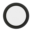 overflade downlight LED PANEL FLAT 170 R SCCT MP rund, CCT Switch, omskiftelig, multipower IP44, sort 