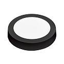 nobil� overflade downlight LED PANEL FLAT 170 R SCCT MP rund, CCT Switch, omskiftelig, multipower IP44, sort 