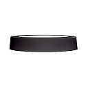 nobil� overflade downlight LED PANEL FLAT 170 R SCCT DIM C rund, CCT Switch IP44, sort d�mpbar