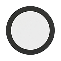 overflade downlight LED PANEL FLAT 300 R SCCT MP rund, CCT Switch, omskiftelig, multipower IP44, sort 
