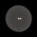 overflade lampe WD 300 R SCCT MP SENSOR med sensor, CCT Switch, omskiftelig, multipower IP44, sort 
