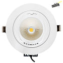 nobil LED Recessed spot LED SHOP LIGHT 150, 32W 4000K 2800lm 36, 900mA, dimmable, white