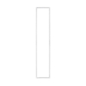 monteringsramme LED PANEL, hvid
