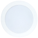 Indbygget downlight LED PANEL FLAT 105 R 350MA IP44 rund, ekskl. str�mforsyning IP44, hvid d�mpbar