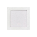 Indbygget downlight LED PANEL FLAT 130 Q SCCT 350MA OPAL firkantet, CCT Switch, ekskl. str�mforsyning IP20, sort d�mpbar