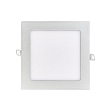 Indbygget downlight LED PANEL FLAT 130 Q 830 350MA OPAL firkantet, standard, ekskl. str�mforsyning IP20, mat, titan d�mpbar