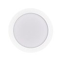 recessed downlight LED PANEL FLAT 190 R 830 350MA OPAL standard, round, excl. LED driver IP20, white dimmable