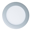 Indbygget downlight LED PANEL FLAT 190 R DTW 350MA OPAL rund, Dim-To-Warm, ekskl. str�mforsyning IP20, mat, titan d�mpbar