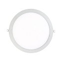 Indbygget downlight LED PANEL FLAT 300 R 840 350MA OPAL standard, rund, ekskl. str�mforsyning IP20, mat, titan d�mpbar