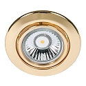 Indbygningsspot DOWNLIGHT C 3830, � 8.8cm, drejelig, guld 24 karat forgyldt