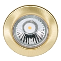 Indbygningsspot DOWNLIGHT C 1830, � 8cm, fastsaettes, messing b�rstet