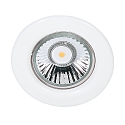 Indbygningsspot DOWNLIGHT C 1830, � 8cm, fastsaettes, hvid