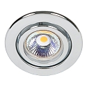 Indbygningsspot DOWNLIGHT C 3840, � 7cm, drejelig, chrom