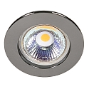 Indbygningsspot DOWNLIGHT C 3860, � 5.5cm, fastsaettes, sort chrom