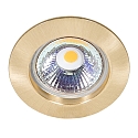 Indbygningsspot DOWNLIGHT C 3860, � 5.5cm, fastsaettes, messing b�rstet