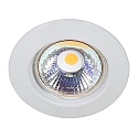 Indbygningsspot DOWNLIGHT C 3860, � 5.5cm, fastsaettes, hvid