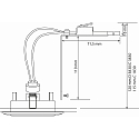 nobil� Tilbeh�r til D 3830 / C 3830 / C 1830 - H�jsp�nding Kit GU10