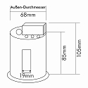 nobil� Accessoriy for D 3830 / C 3830 / C 1830 - built-in housing