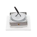 nobil� downlight 5068Q ECO FLAT SCCT 38� DIM C square, swivelling, CCT Switch IP40, white matt dimmable