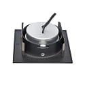 nobil� downlight 5068Q ECO FLAT SCCT 38� DIM C square, swivelling, CCT Switch IP40, black matt dimmable