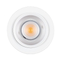 Spot 9W DS rund IP20, hvid mat d�mpbar