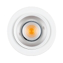 Spot 9W DS rund IP20, hvid mat d�mpbar
