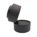 nobil� Spot 9W DS rund IP20, sort mat d�mpbar