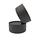 nobil� Spot 9W DS rund IP20, sort mat d�mpbar