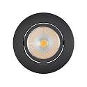 Downlight 5068 ECO FLAT TUN rund IP40, sort mat 