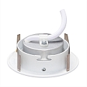 nobil� downlight 5068 ECO DOB round, swivelling, incl. driver, set of 1 IP40, white matt dimmable