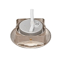 nobil� Spot 5068 ECO DOB rund IP40, nikkel b�rstet d�mpbar