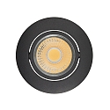 Downlight A 5068 T FLAT BIO d�mpbar IP40, klar, sort mat d�mpbar