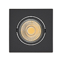 Downlight A 5068Q T FLAT BIO d�mpbar IP40, klar, sort mat d�mpbar