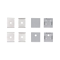 Udskiftningss�t til Aluminium U-Profil 4 TP/OP