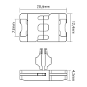 nobil� Tilbeh�r til Flexible LED SMD 5050/5630 - Tilslutning, fast, s�t med 5