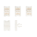 Tilbeh�r til Flexible LED SMD 5050 RGB - Tilslutning, fast, s�t med 5