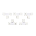 Tilbeh�r til Flexible LED SMD 5050/5630 - T-Tilslutning, 2-polet, s�t med 5