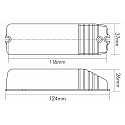 nobil� Elektronisk transformer til Lavsp�ndingsbelysningssystem / Halogenp�re EN-60 D, 12V AC, d�mpbar (C), med Termoafbryder