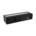 nobil� outdoor wall luminaire WL-RE300 UP/DOWN SCCT 115� direct / indirect IP65, black 