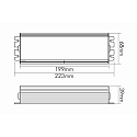 nobil� LED driver with 12V constant voltage EL-130-12V, IP67