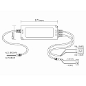 nobil� Transformer til Lavsp�ndingsbelysningssystem / Halogenp�re, EL-90-12V, IP67, dim 1-10V / PWM