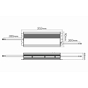 nobil� LED Kontrol gear med 12V konstant sp�nding EL-260-12V IP67